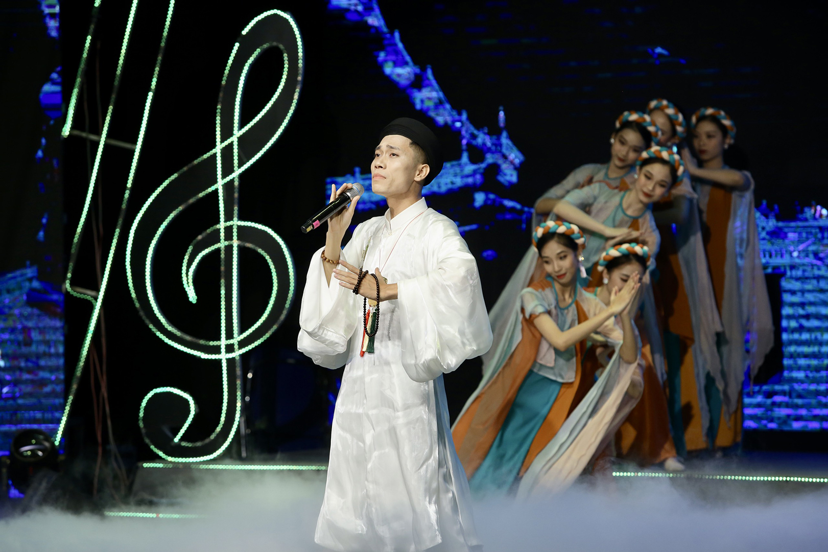 Phần trình diễn của thí sinh Phạm Công Thành.
