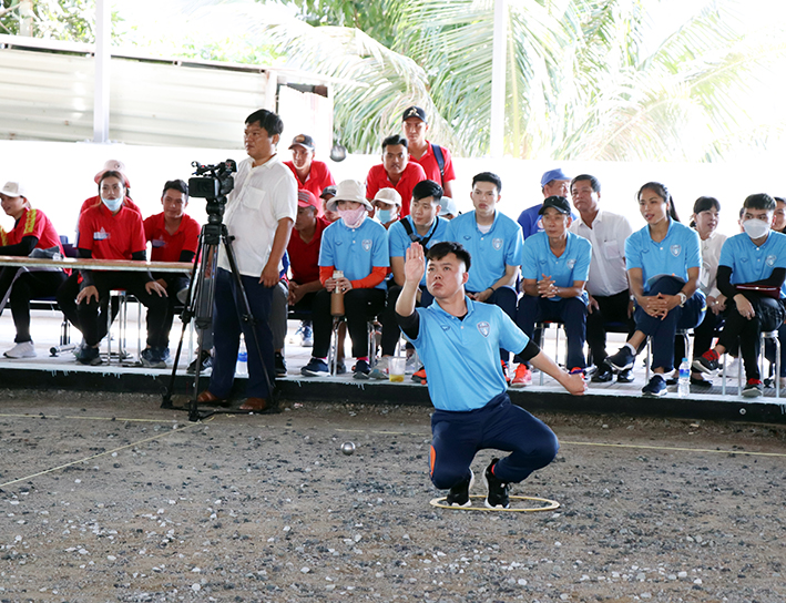 Các VĐV thi đấu tại giải.