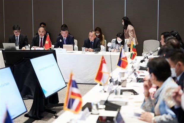 Quang cảnh Đối thoại ASEAN và Hàn Quốc lần thứ 26 diễn ra tại Seoul (Hàn Quốc) hồi tháng 7/2022.