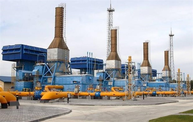 Một cơ sở lọc dầu  tại khu vực Slonim.