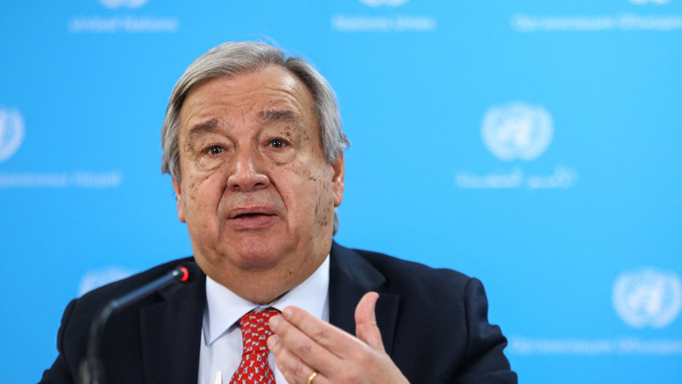 Tổng Thư ký Liên hợp quốc Antonio Guterres.