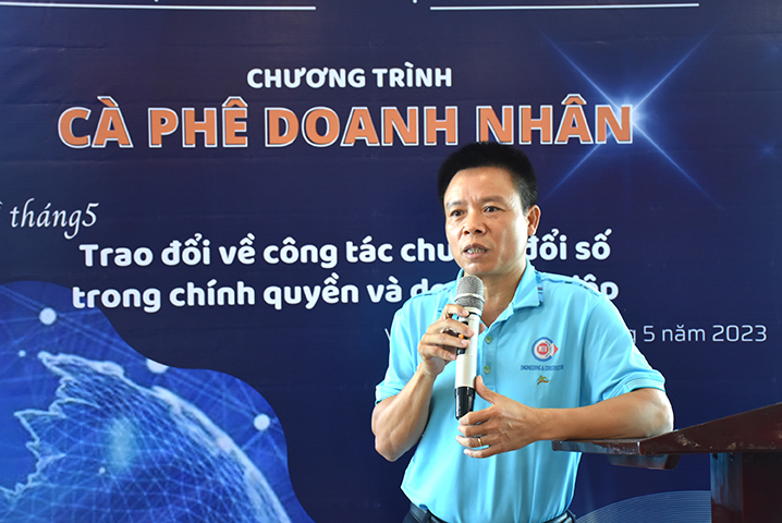 Ông Đào Trung Kiên, Giám đốc công ty Minh Việt cho rằng DN nhỏ và vừa thiếu nguồn lực trong việc thực hiện chuyển đổi số.