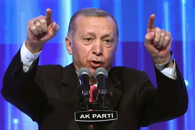 Tổng thống Thổ Nhĩ Kỳ Recep Tayyip Erdogan.