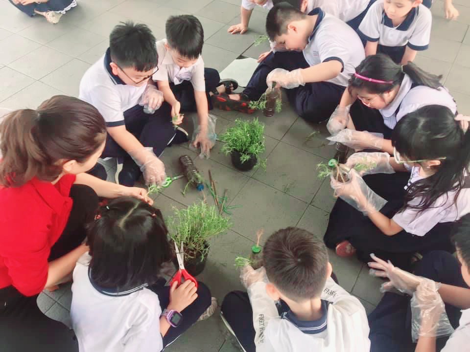 Trường học xanh tươi, nụ cười rạng rỡ