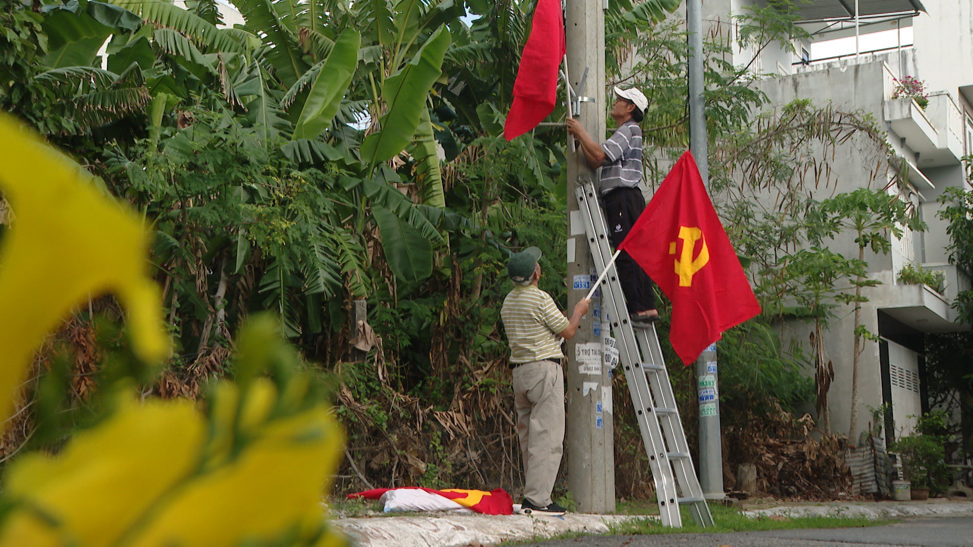 Công trình đường cờ phường 10 (TP. Vũng Tàu) đã tạo thêm điểm nhấn cho khu dân cư.