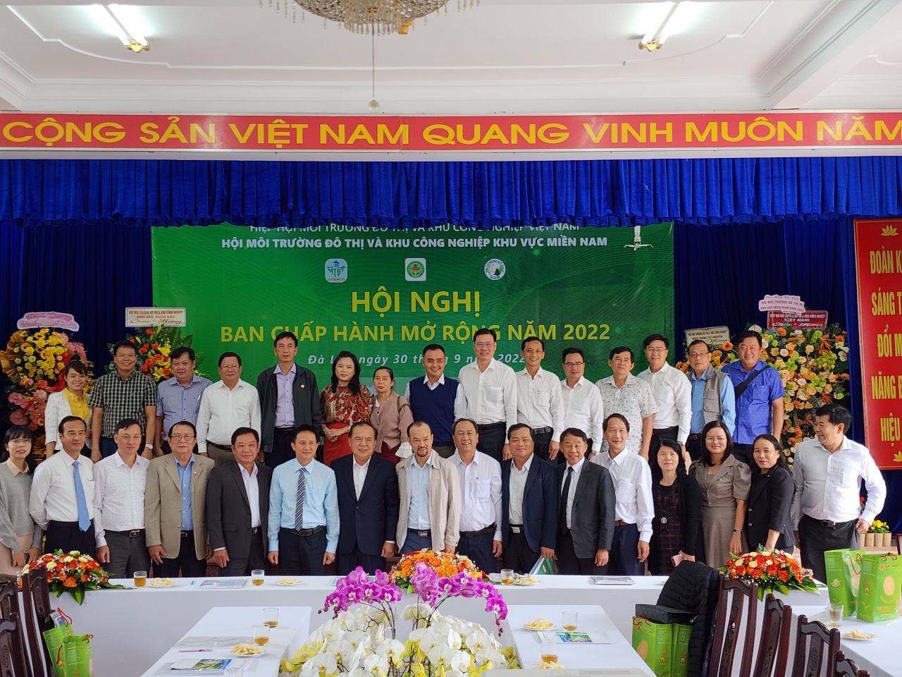 Hội nghị BCH Hội Môi trường đô thị và Khu công nghiệp khu vực miền Nam lần thứ XV-2022 tại Đà Lạt thống nhất tổ chức hội nghị lần thứ XVI-2023 tại TP.Vũng Tàu.