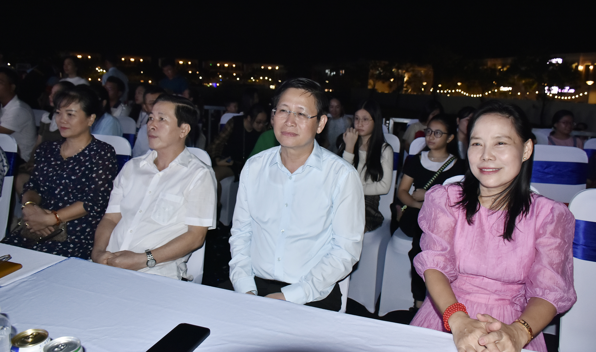 Ông Lê Ngọc Khánh, Phó Chủ tịch UBND tỉnh dự đêm nhạc “The sound of summer”
