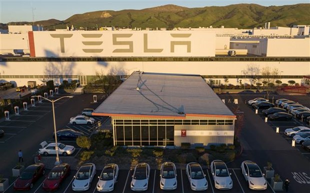 Nhà máy của Tesla ở Fremont, California (Mỹ).