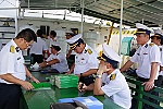 Bộ Tư lệnh Hải quân kiểm tra việc kiểm soát IUU