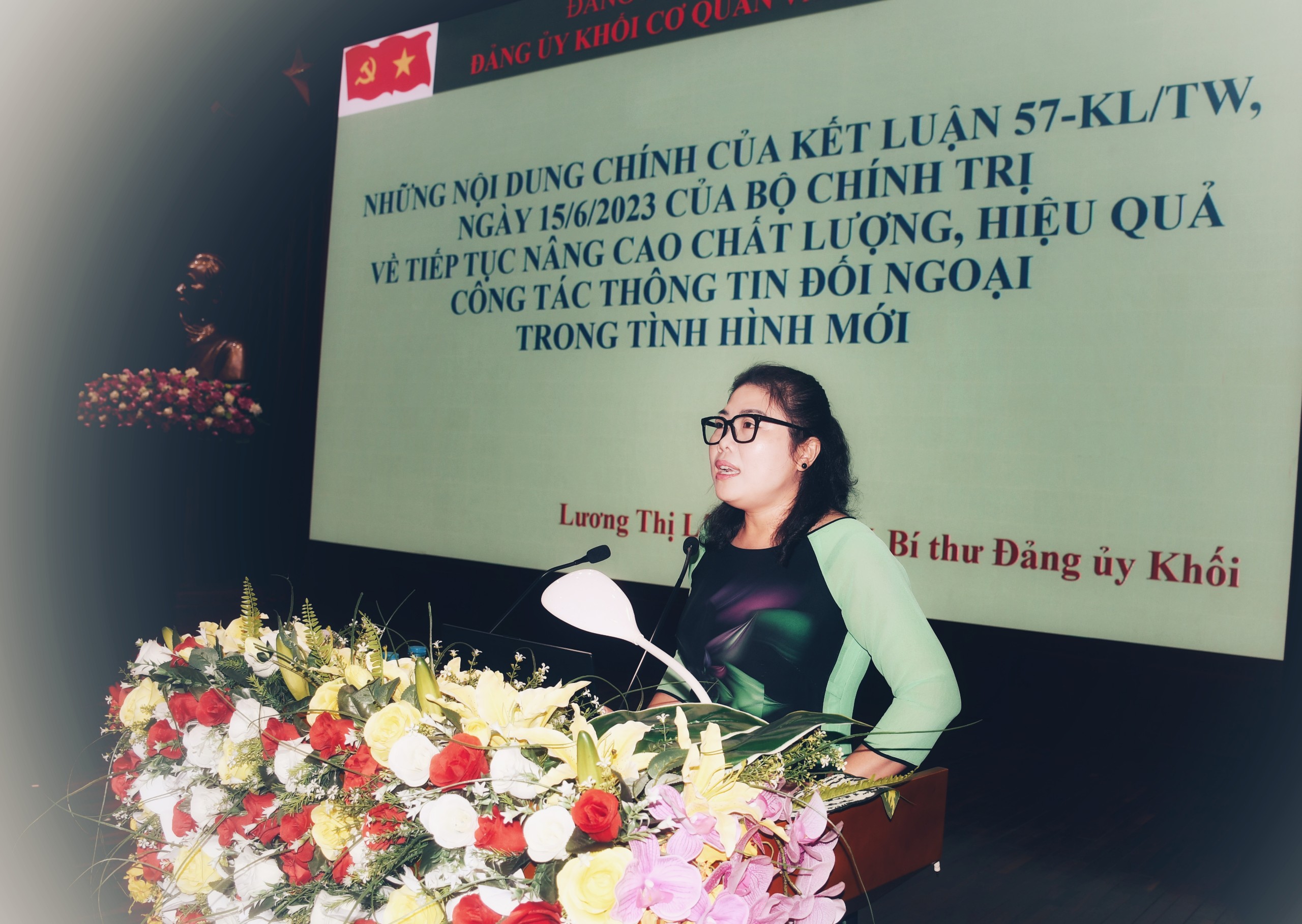 Đảng ủy Khối CQ và DN triển khai kết luận của Bộ Chính trị về thông tin đối ngoại