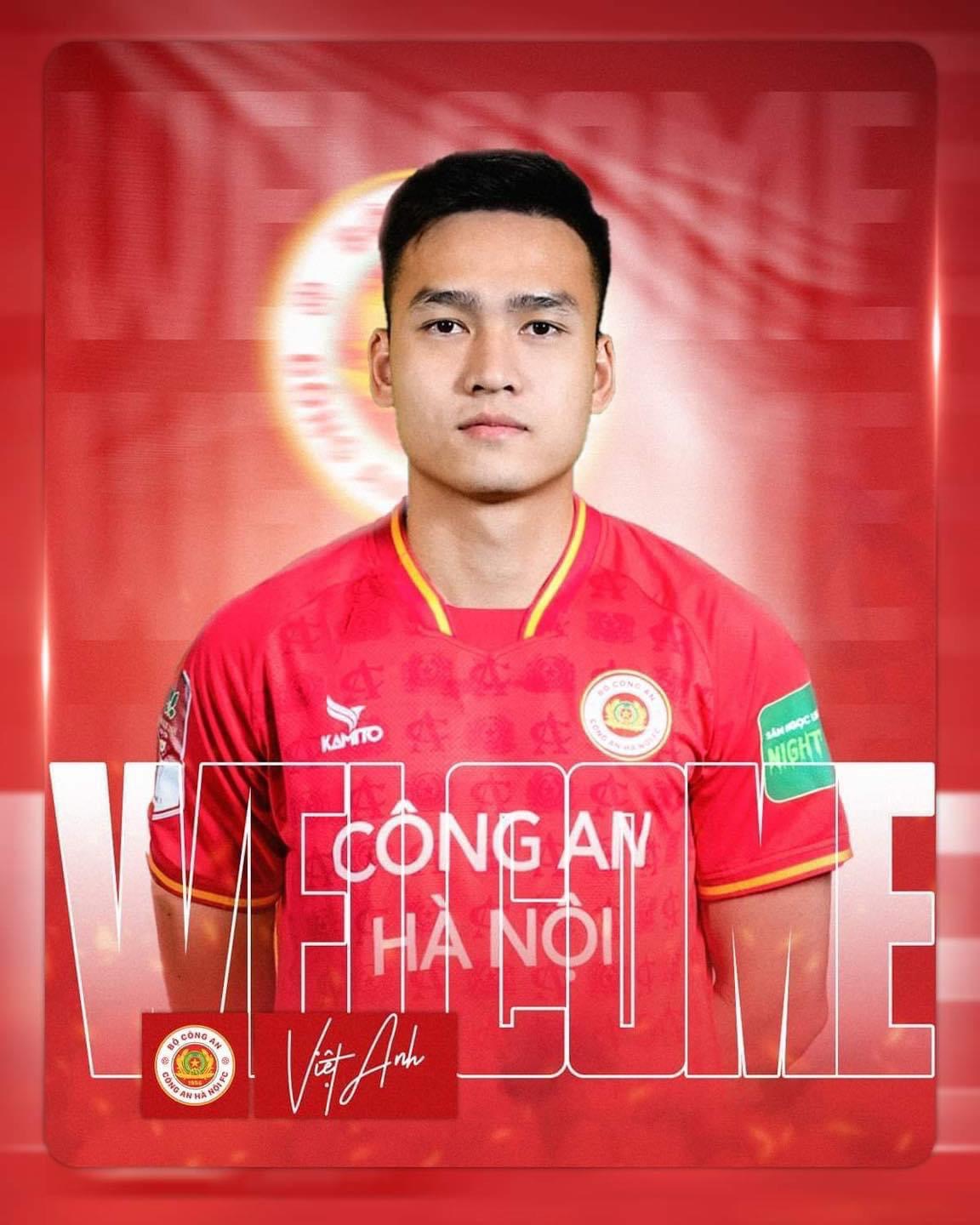 Bùi Hoàng Việt Anh chính thức gia nhập CLB Công an Hà Nội.