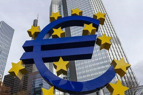 Biểu tượng của khu vực đồng tiền chung châu Âu (Eurozone).
