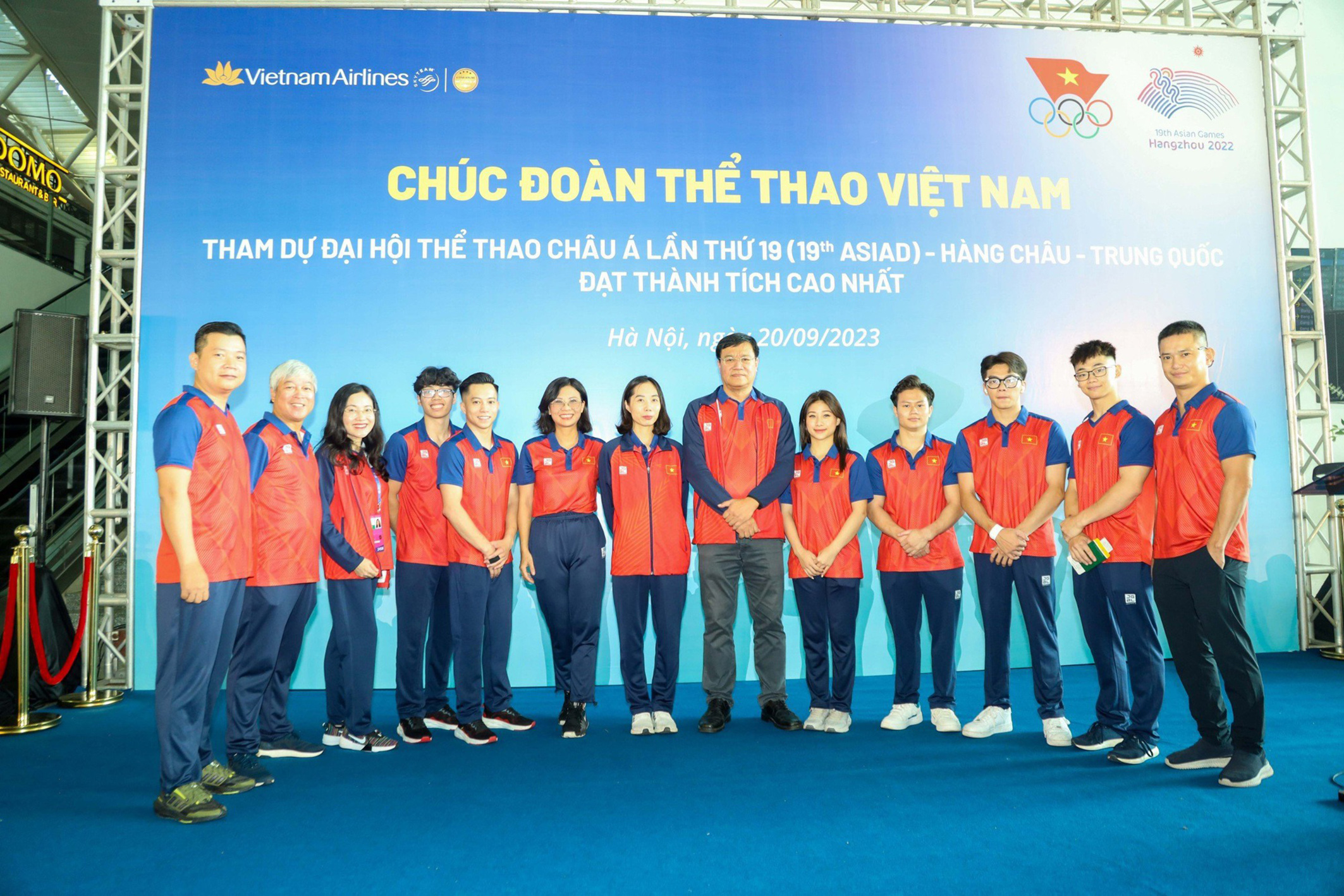 Đoàn thể thao Việt Nam lên đường dự ASIAD 19.