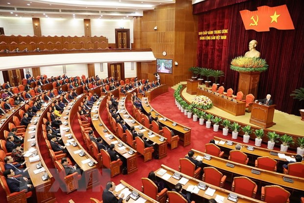 Quảng cảnh phiên bế mạc Hội nghị.