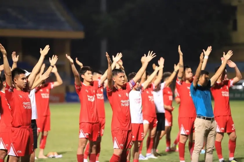 Viettel là đội bóng mới nhất công khai mục tiêu vô địch V-League.