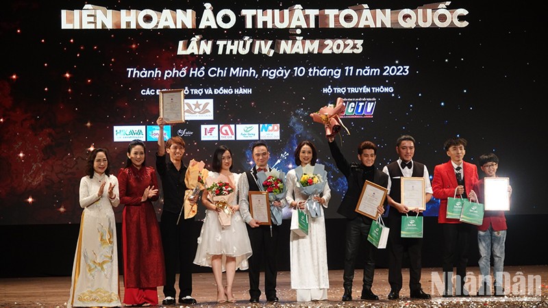 Hai nghệ sĩ ảo thuật Bà Rịa - Vũng Tàu đoạt Huy chương Vàng