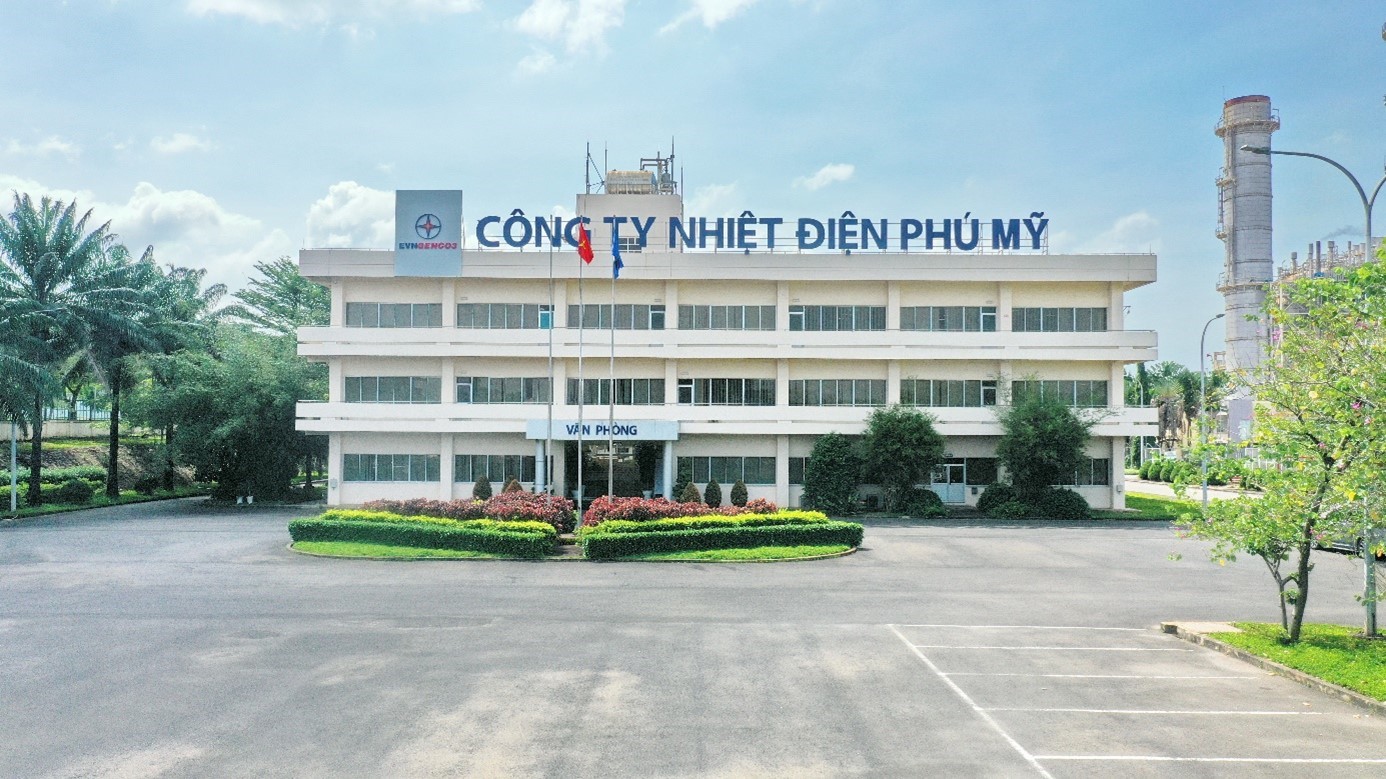 Toàn cảnh Công ty Nhiệt điện Phú Mỹ.