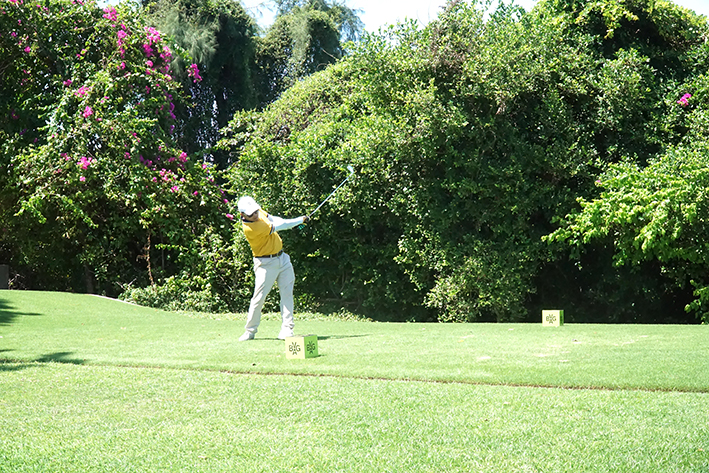 Các golfers tham gia tại giải đấu.