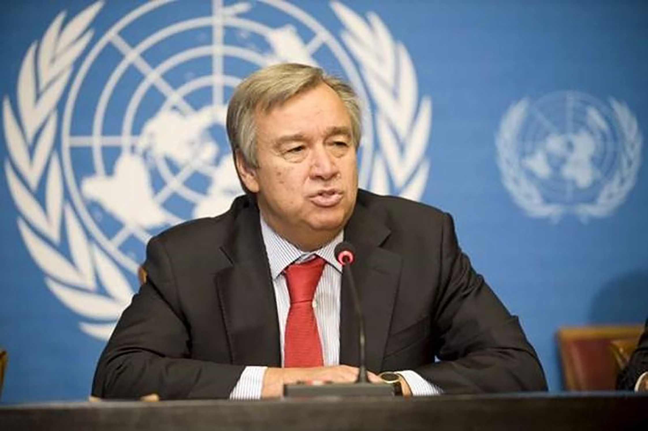 Tổng thư ký Liên hợp quốc Antonio Guterres.