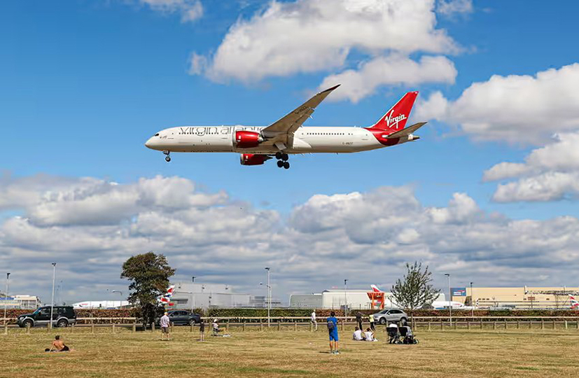 Chiếc Boeing 787 của hãng Virgin Atlantic cất cánh ngày 28/11/2023 với nhiên liệu là dầu thải.