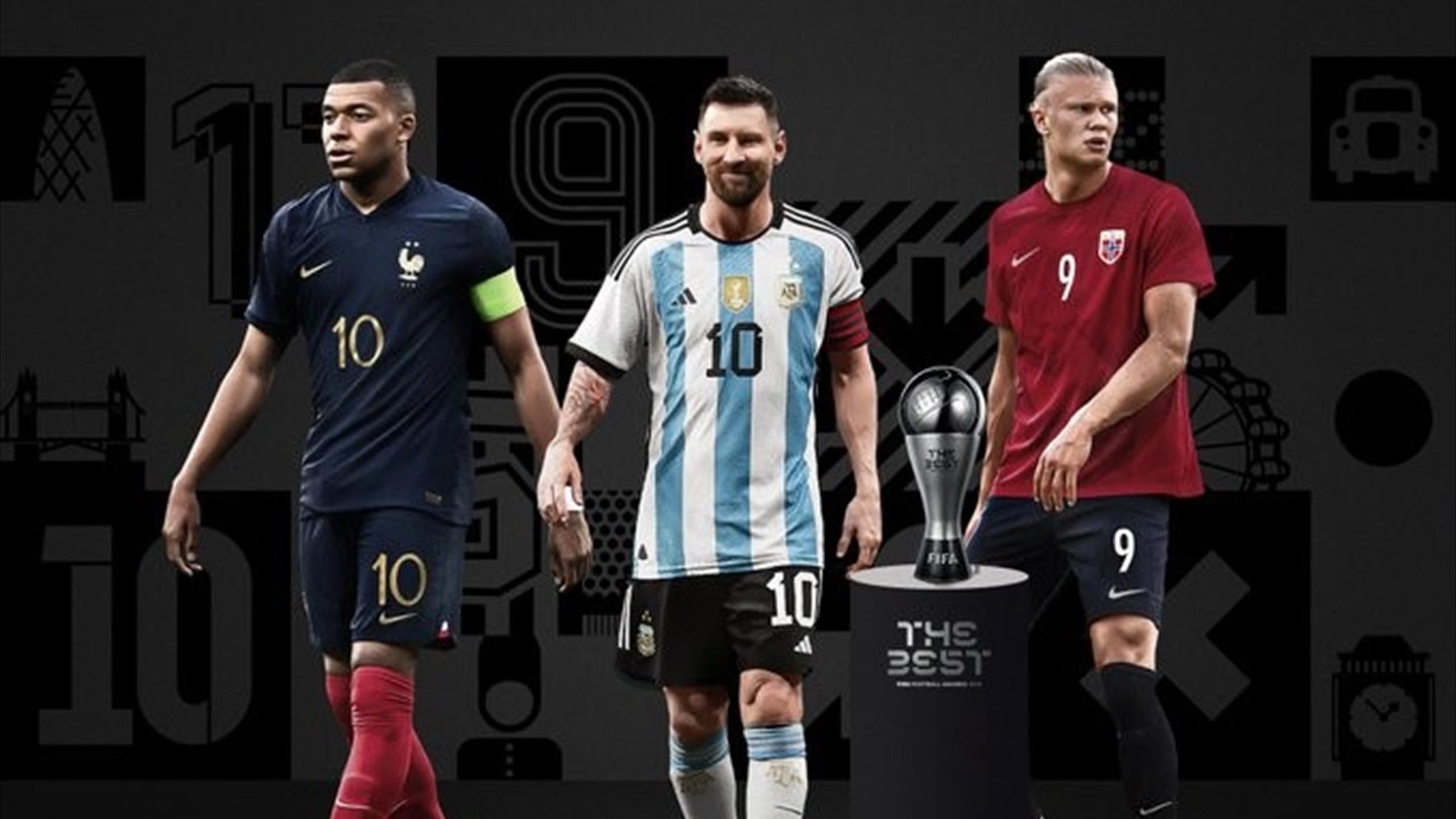 Messi vào top 3 đề cử The Best