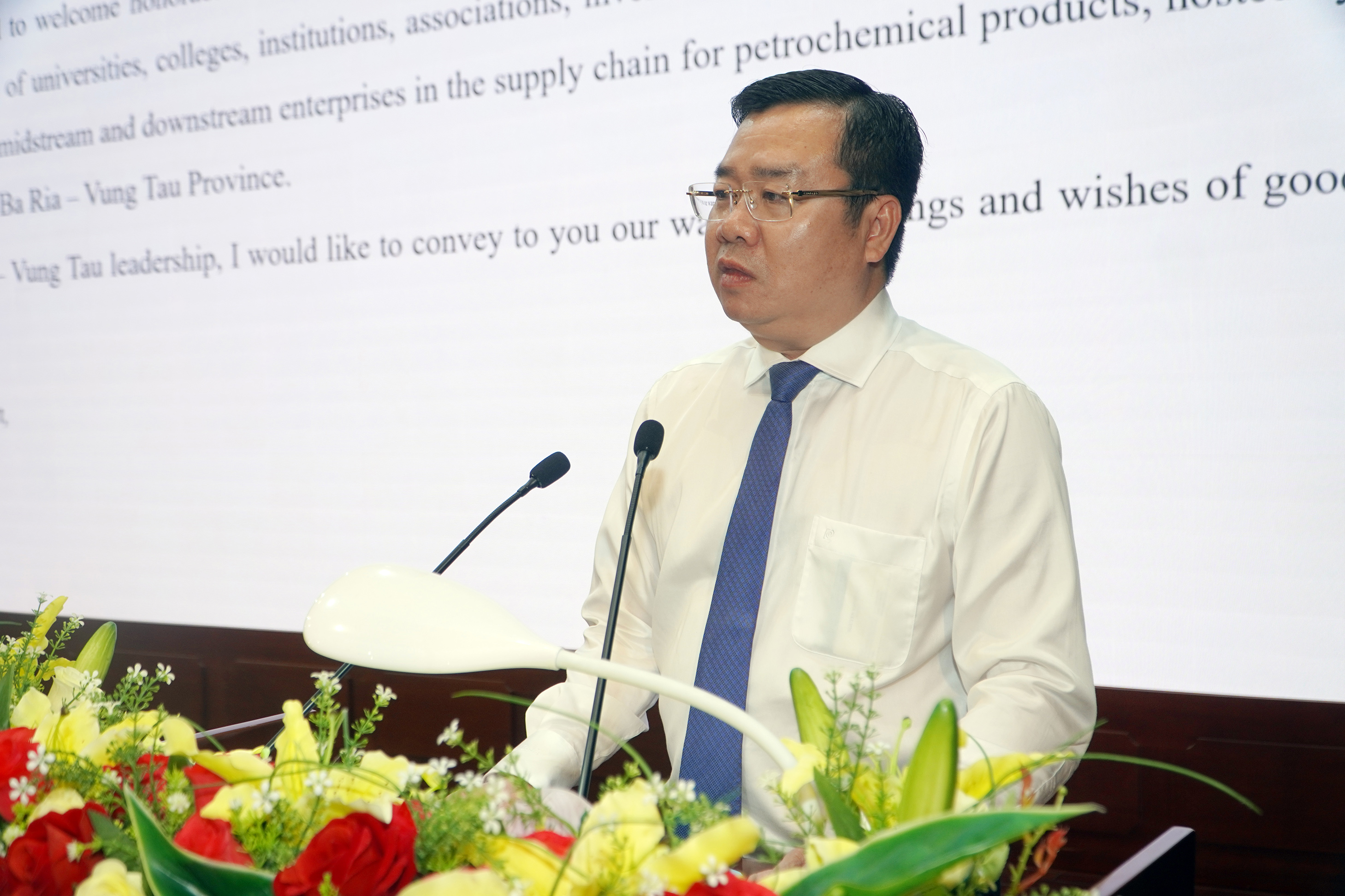 Ông Nguyễn Văn Đồng, Giám đốc Sở Công thương phát biểu tại hội nghị.