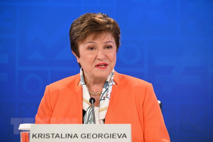 Tổng Giám đốc Quỹ Tiền tệ quốc tế (IMF) Kristalina Georgieva.