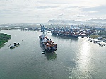 Hàng container thông qua cảng đạt 78% so với quy hoạch