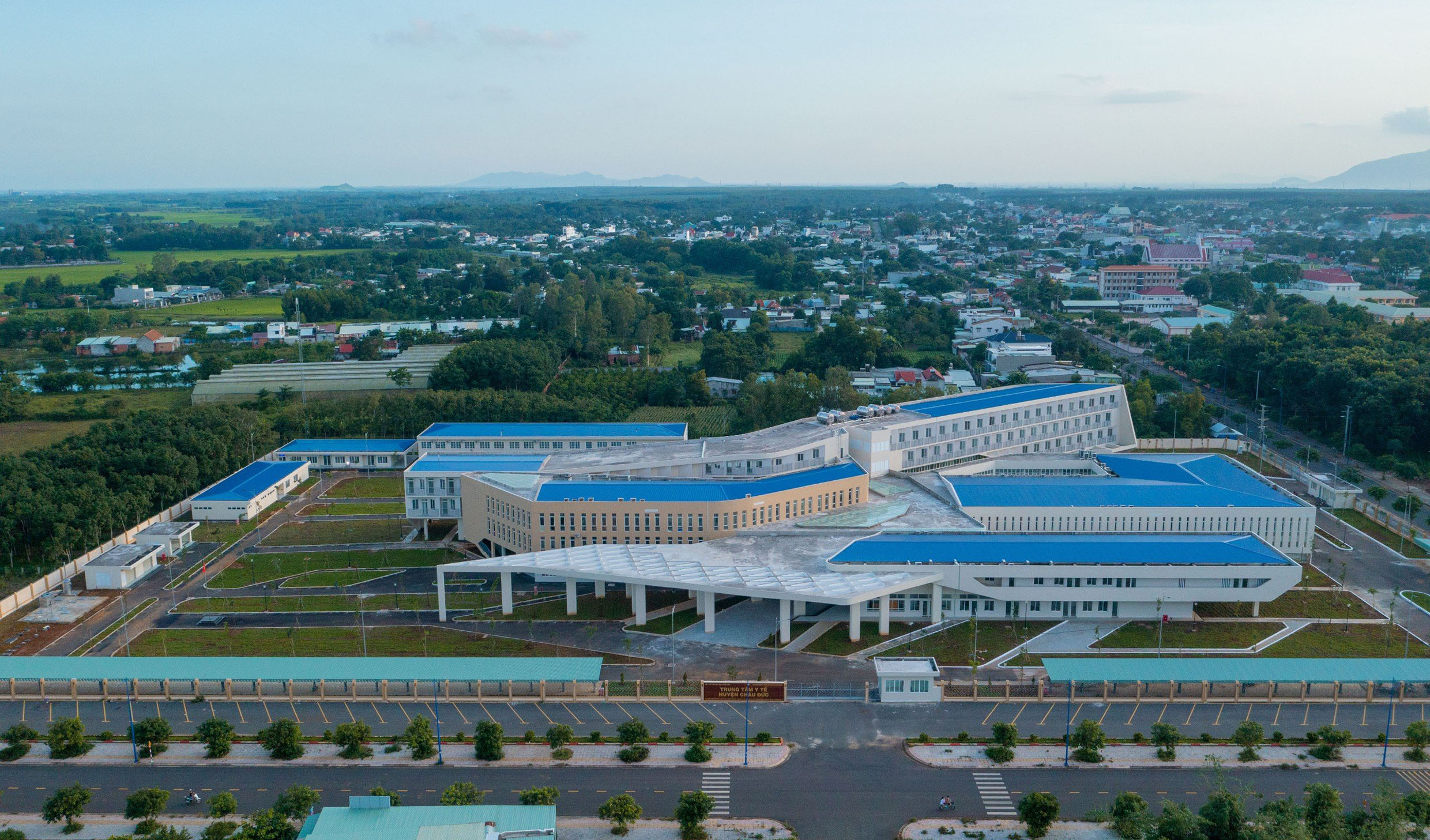 Trung tâm Y tế huyện Châu Đức (cơ sở mới) đã hoàn thành.