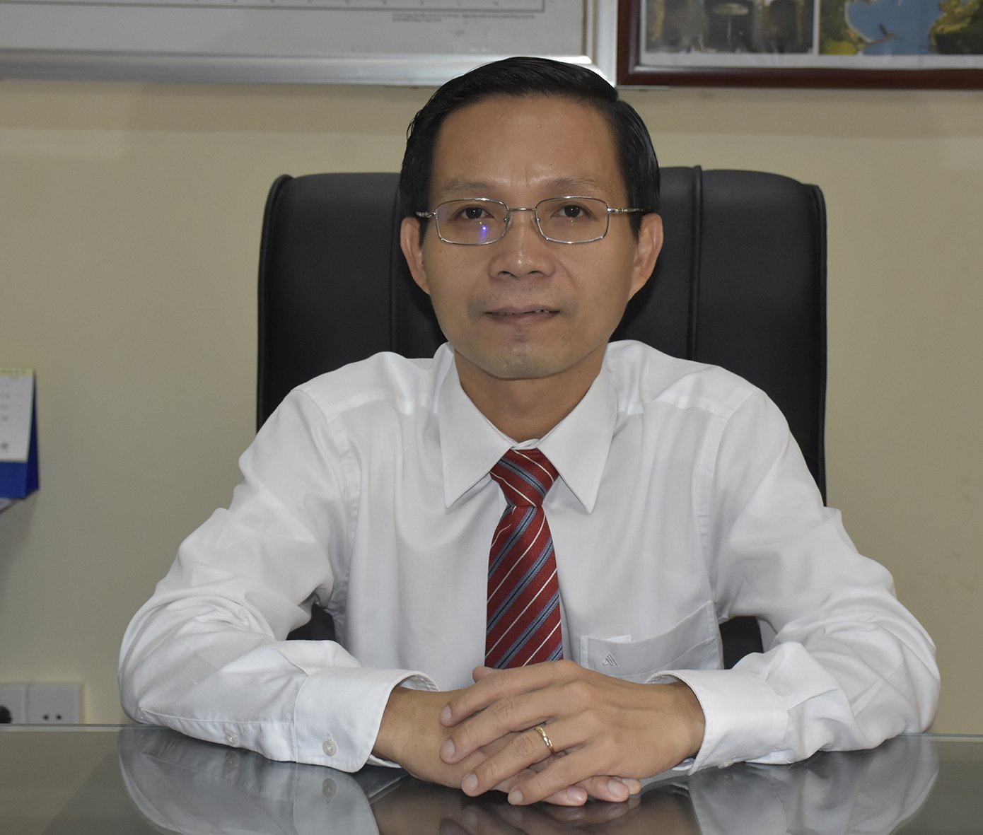 Ông Lê Văn Phong, Chủ tịch UBND huyện Côn Đảo.