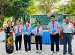 Nói chuyện truyền thống cho 620 học sinh Trường THCS Huỳnh Tịnh Của