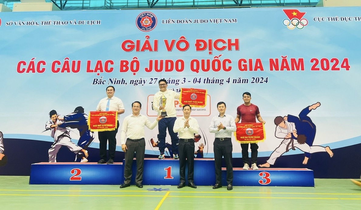 Đội tuyển judo Bà Rịa - Vũng Tàu đứng Nhì toàn đoàn tại giải đấu.