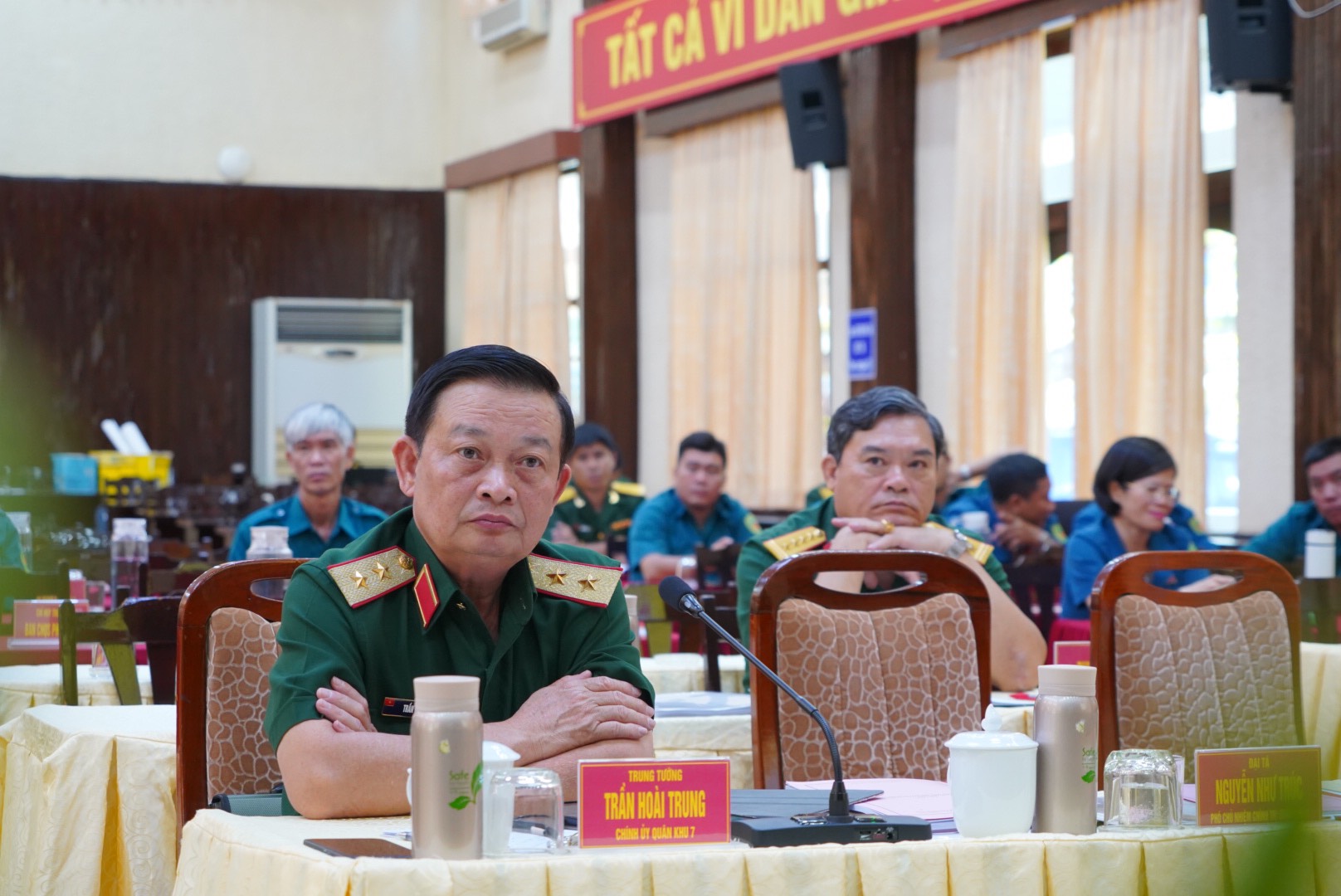 Trung tướng Trần Hoài Trung, Chính ủy Quân khu 7 chủ trì buổi kiểm tra công tác chuẩn bị Đại hội Thi đua Quyết thắng tại Ban CHQS TP.Vũng Tàu, giai đoạn 2019 - 2024.