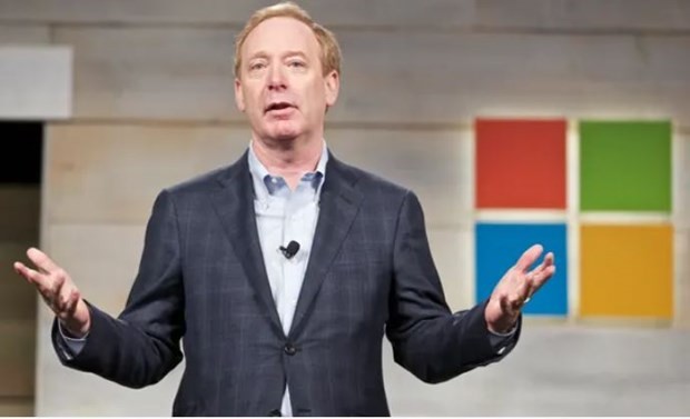 Chủ tịch Microsoft Brad Smith.