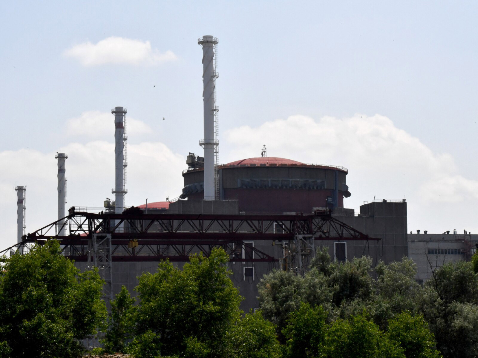 Nhà máy điện hạt nhân Zaporizhzhia ở miền Nam Ukraine.
