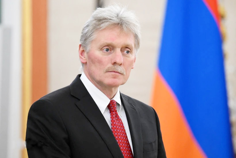 Người phát ngôn Điện Kremlin Dmitry Peskov phát biểu tại cuộc họp báo ở thủ đô Moskva.