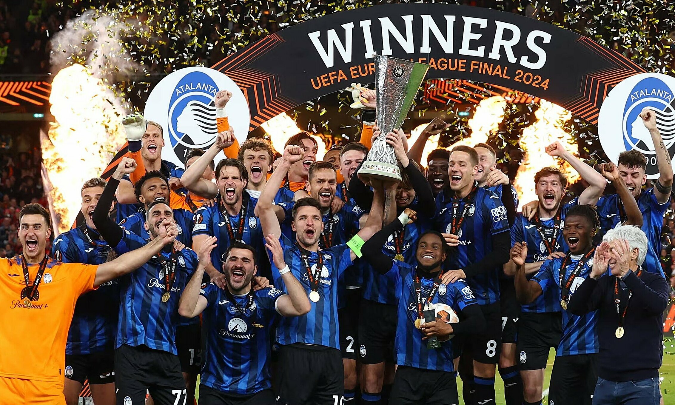 Atalanta đoạt danh hiệu lớn đầu tiên ở châu Âu và trở thành CLB Italia đầu tiên giành UEFA Cup/Europa League kể từ Parma năm 1999.