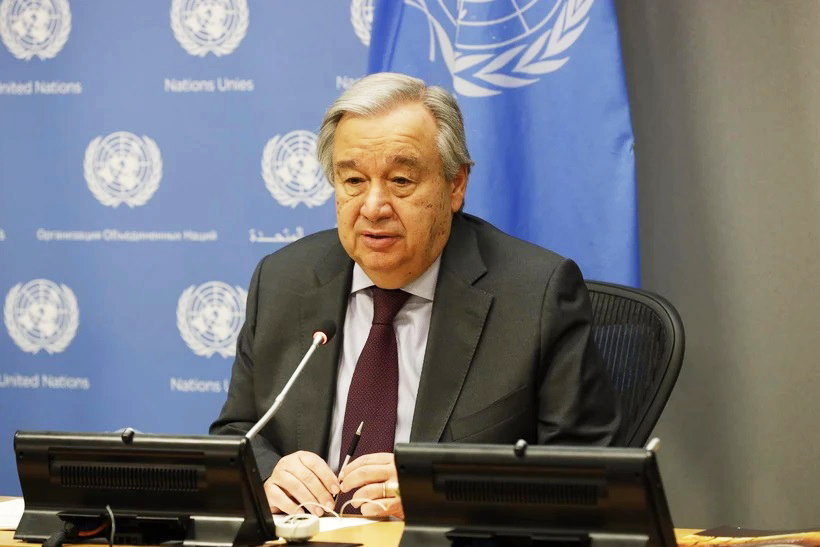 Tổng thư ký Liên hợp quốc Antonio Guterres.