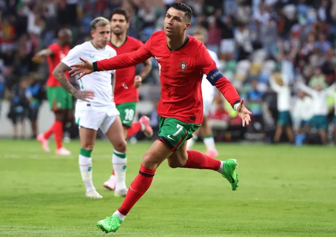 Ronaldo đang có phong độ bùng nổ.