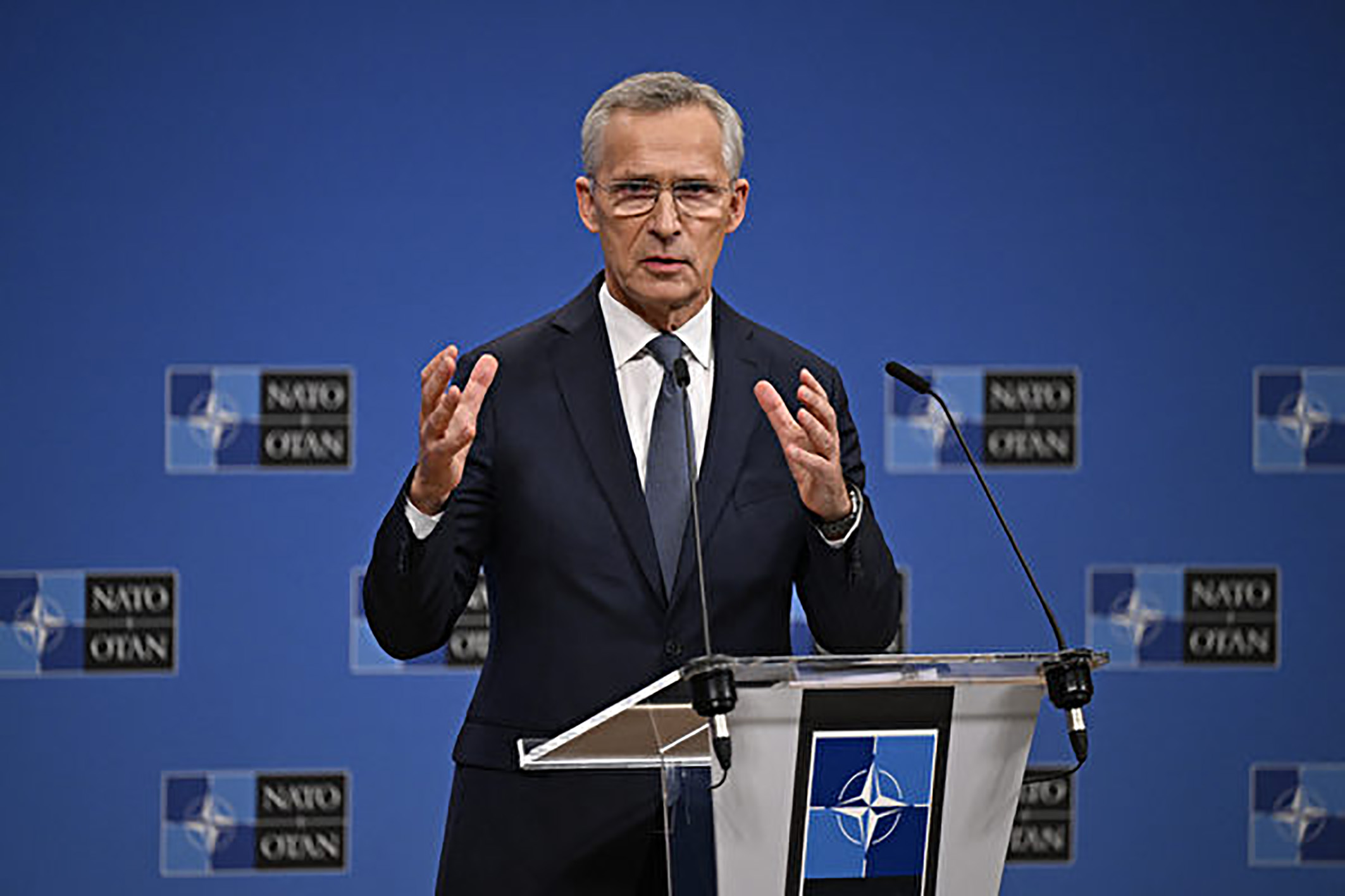 Tổng thư ký NATO Jens Stoltenberg.