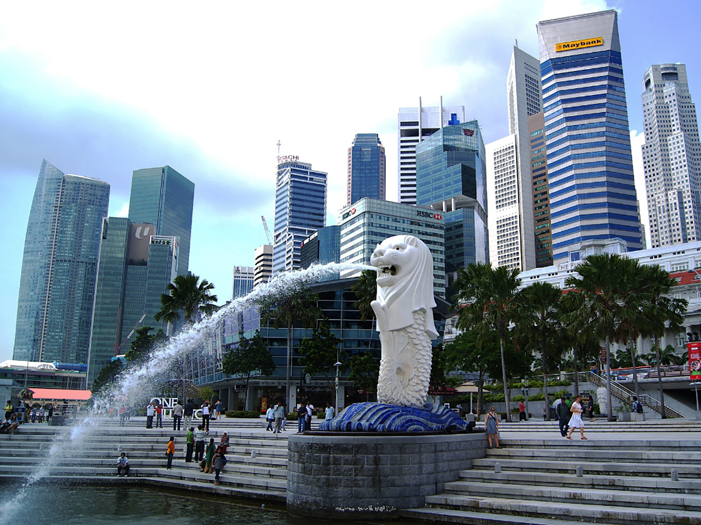 Vịnh Marina ở Singapore.