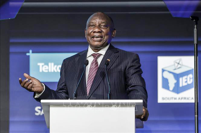 Tổng thống Nam Phi, Chủ tịch đảng ANC Cyril Ramaphosa.