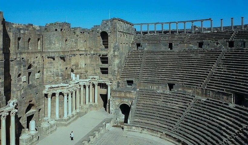 Thành phố cổ Bosra.