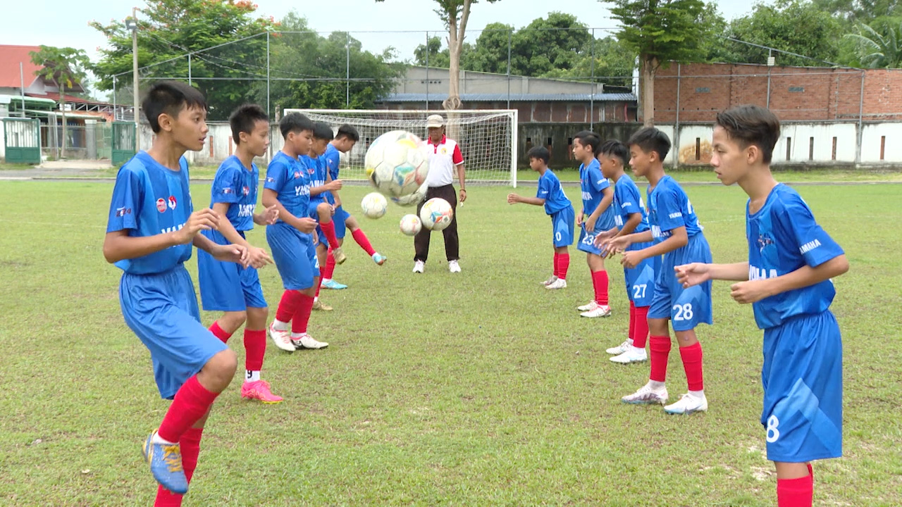 U13 TP.Bà Rịa đang bước vào cao điểm tập luyện cho giải đấu.