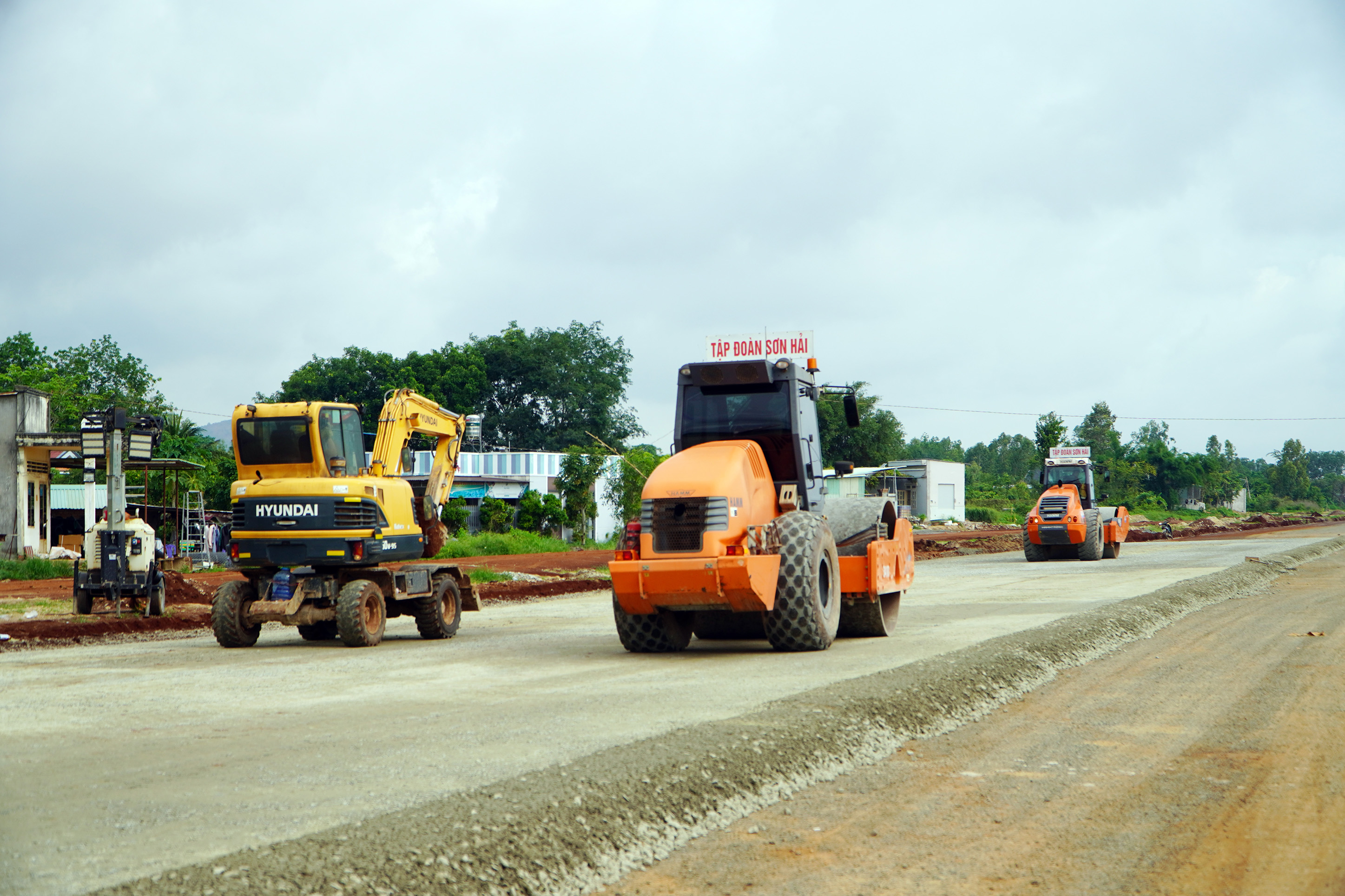  Cao tốc Biên Hòa-Vũng Tàu đoạn qua tỉnh là dự án trọng điểm đang được quyết liệt triển khai.                              