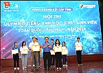 Thí sinh Nguyễn Nhật Linh và Trịnh Ngọc Trung đoạt giải Nhất