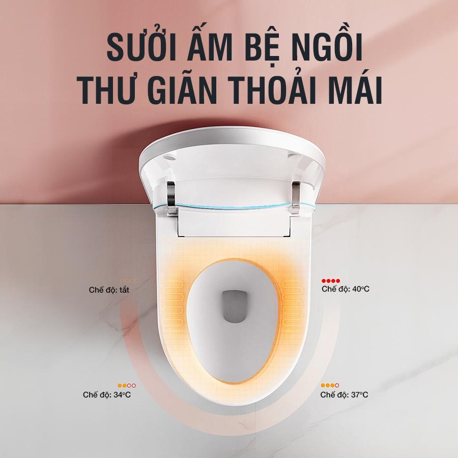 5 lý do nên chọn bồn cầu thông minh cho phòng tắm hiện đại