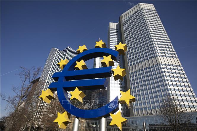 Trụ sở Ngân hàng Trung ương châu Âu (ECB) ở Frankfurt am Main, Đức.