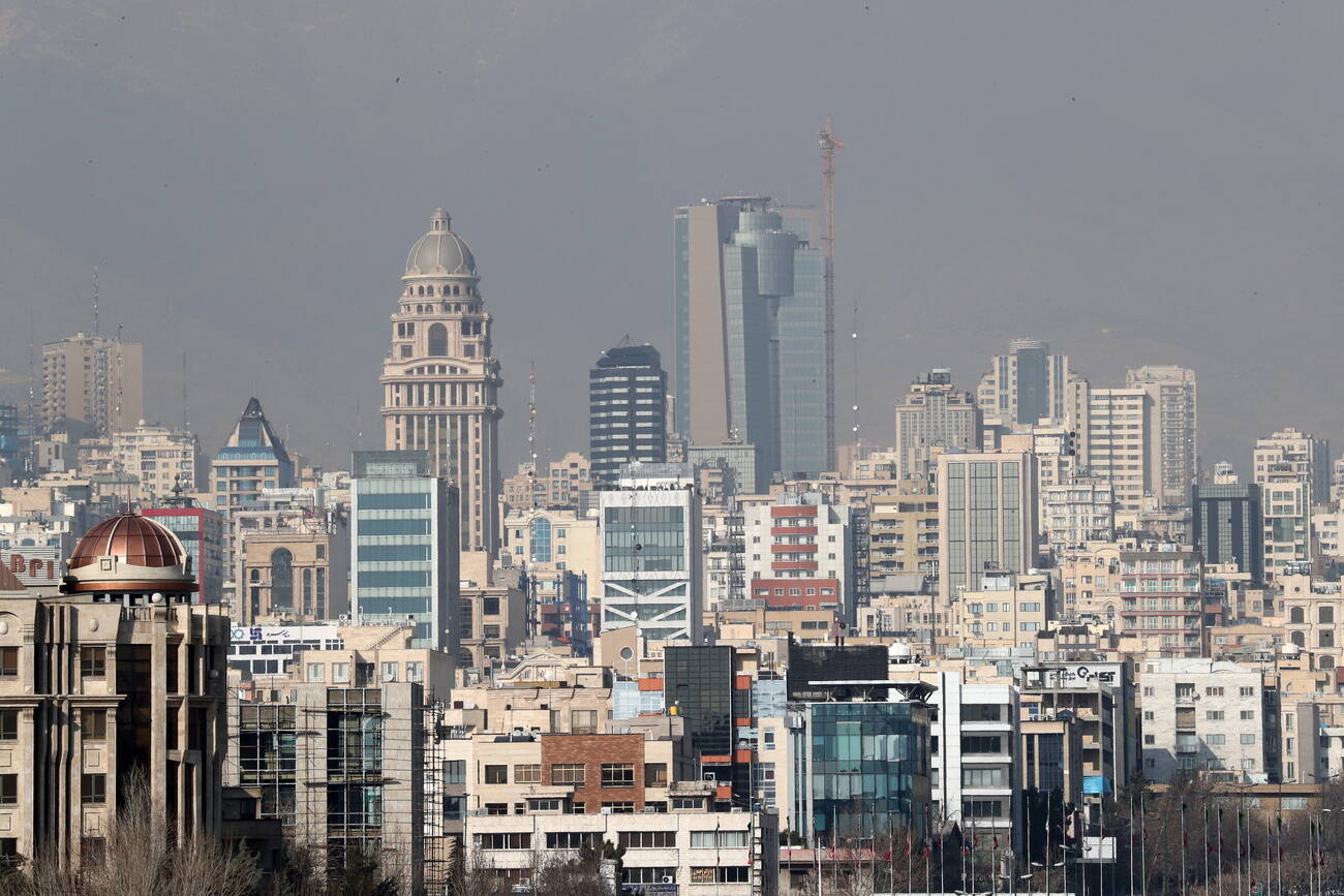 Quang cảnh thủ đô Tehran của Iran.