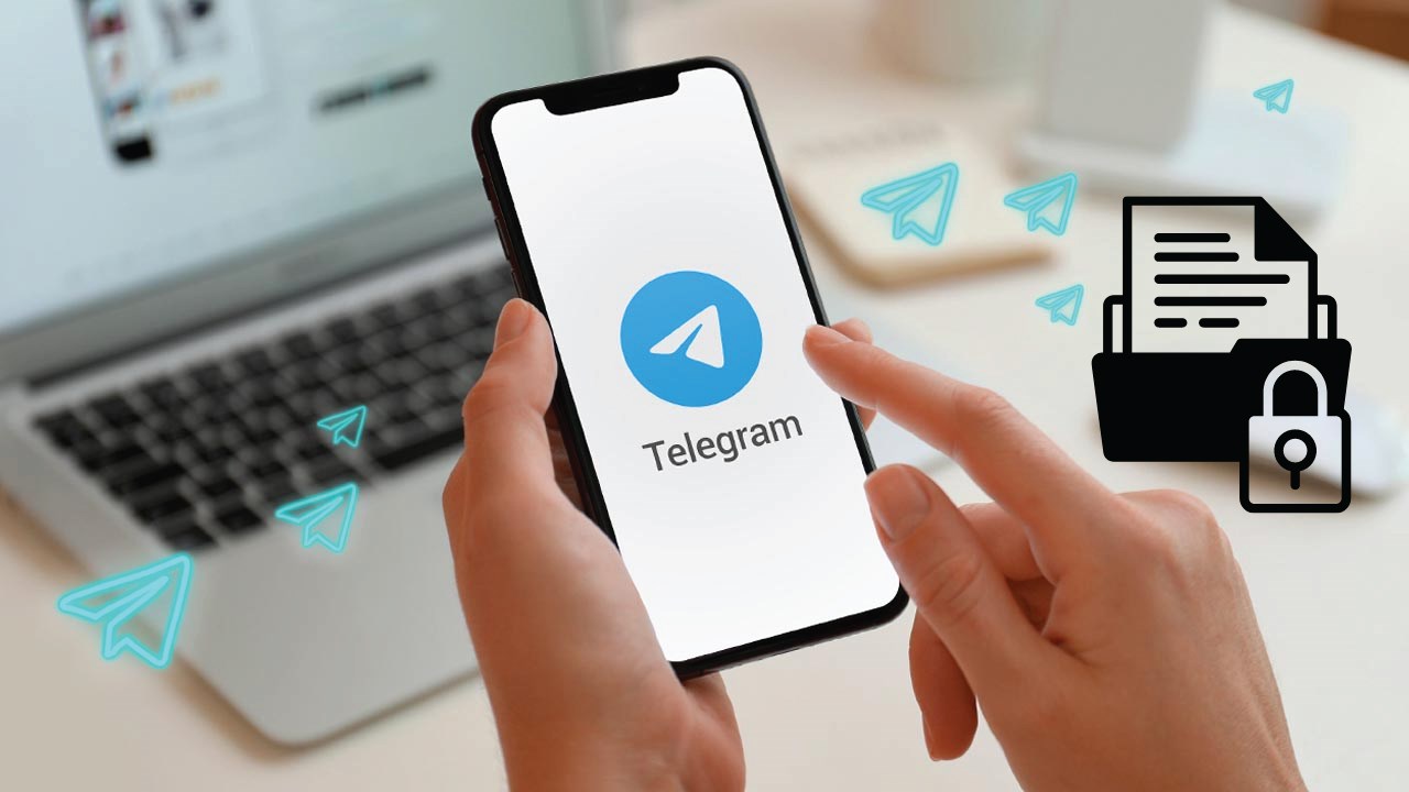 Biểu tượng ứng dụng Telegram.